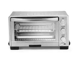 Cuisinart - Refurbished Excellent - TOB-1010 Toaster Oven with Broiler - Chrome