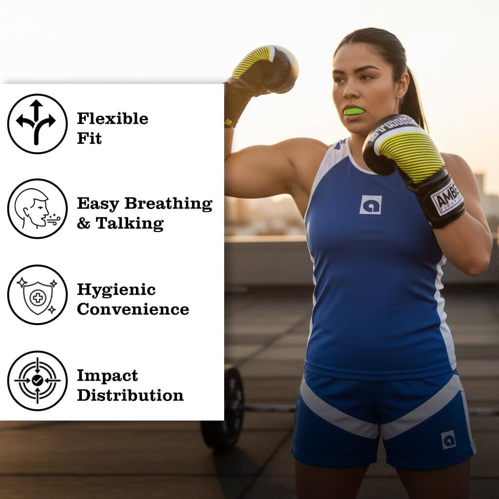 Flexible Fit  
Easy Breathing & Talking  
Hygienic Convenience  
Impact Distribution