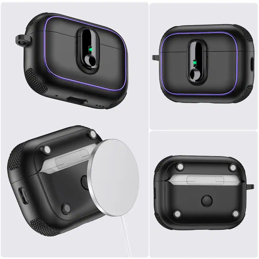 Dteck Case For Airpods Pro 3rd Gen (2025) Shockproof Drop Protection ...