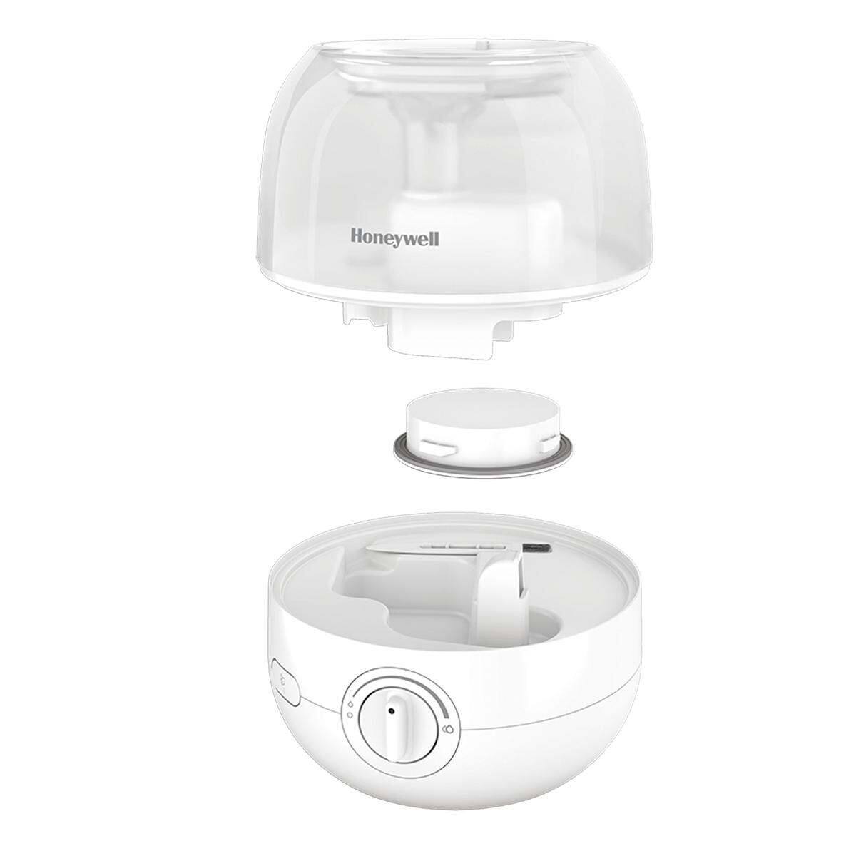 Left. Honeywell - 0.5 gallon Mini Mist Humidifier - White.