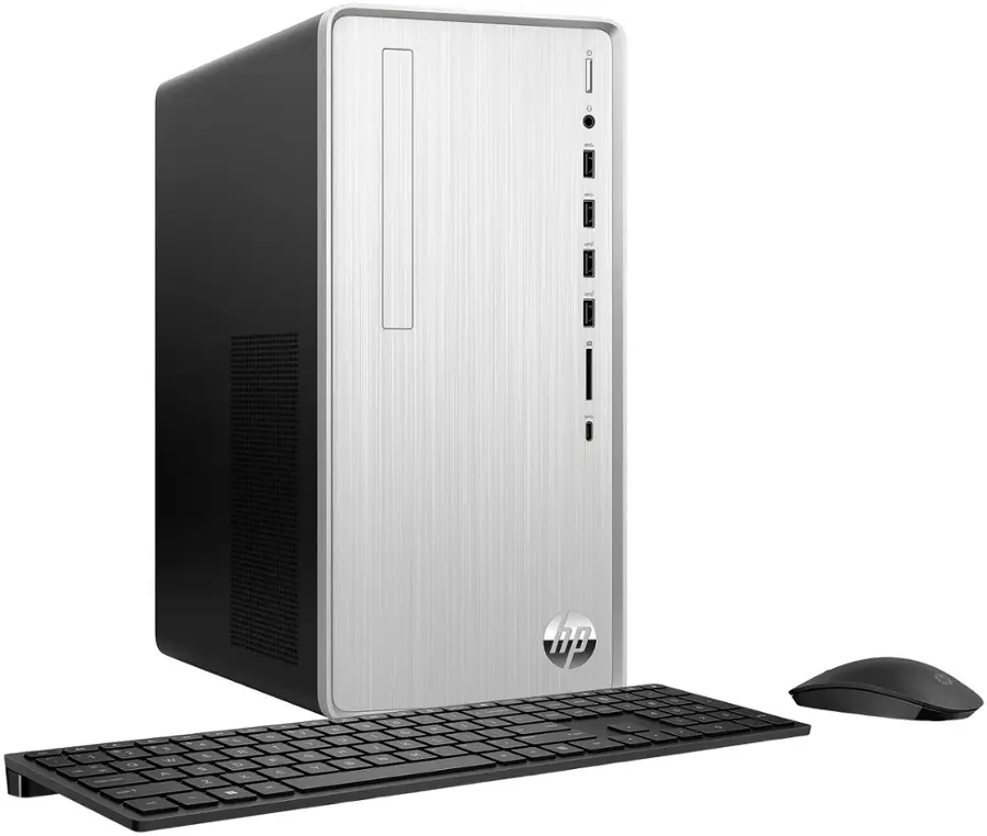 HP Pavilion Desktop AMD Ryzen 7 16GB Memory 1TB SSD Natural Silver TP01 ...