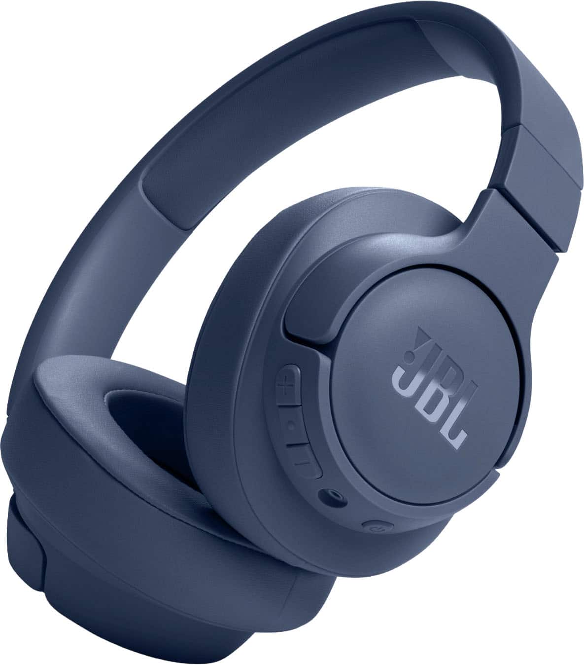 Front. JBL - Tune 720BT Over-Ear Bluetooth Headpones - 2024 - Blue.