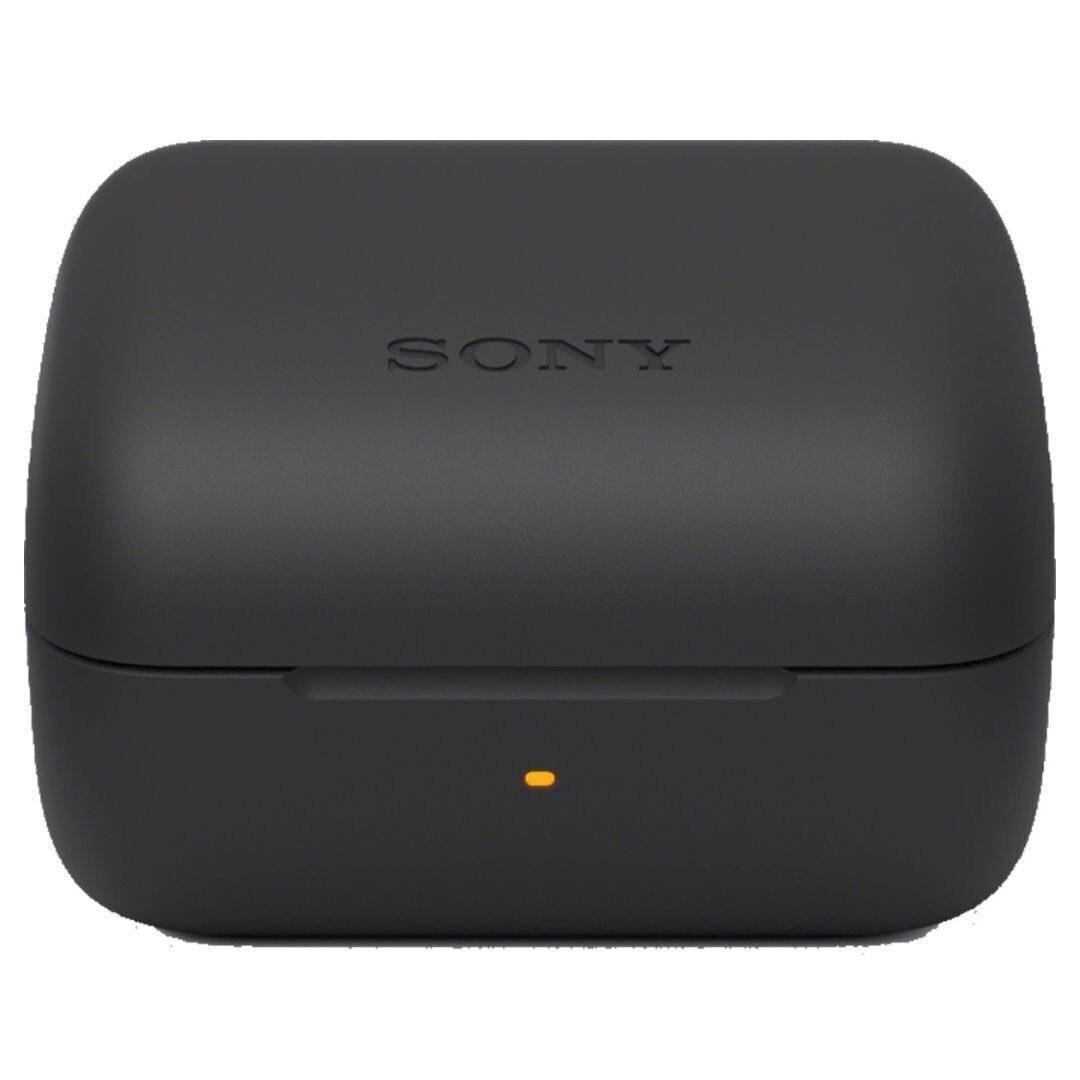 Angle. Sony - Sony INZONE Buds Gaming Earbuds (Black) - Noise-Canceling Mic with Earbud Replacement Tips - Black.