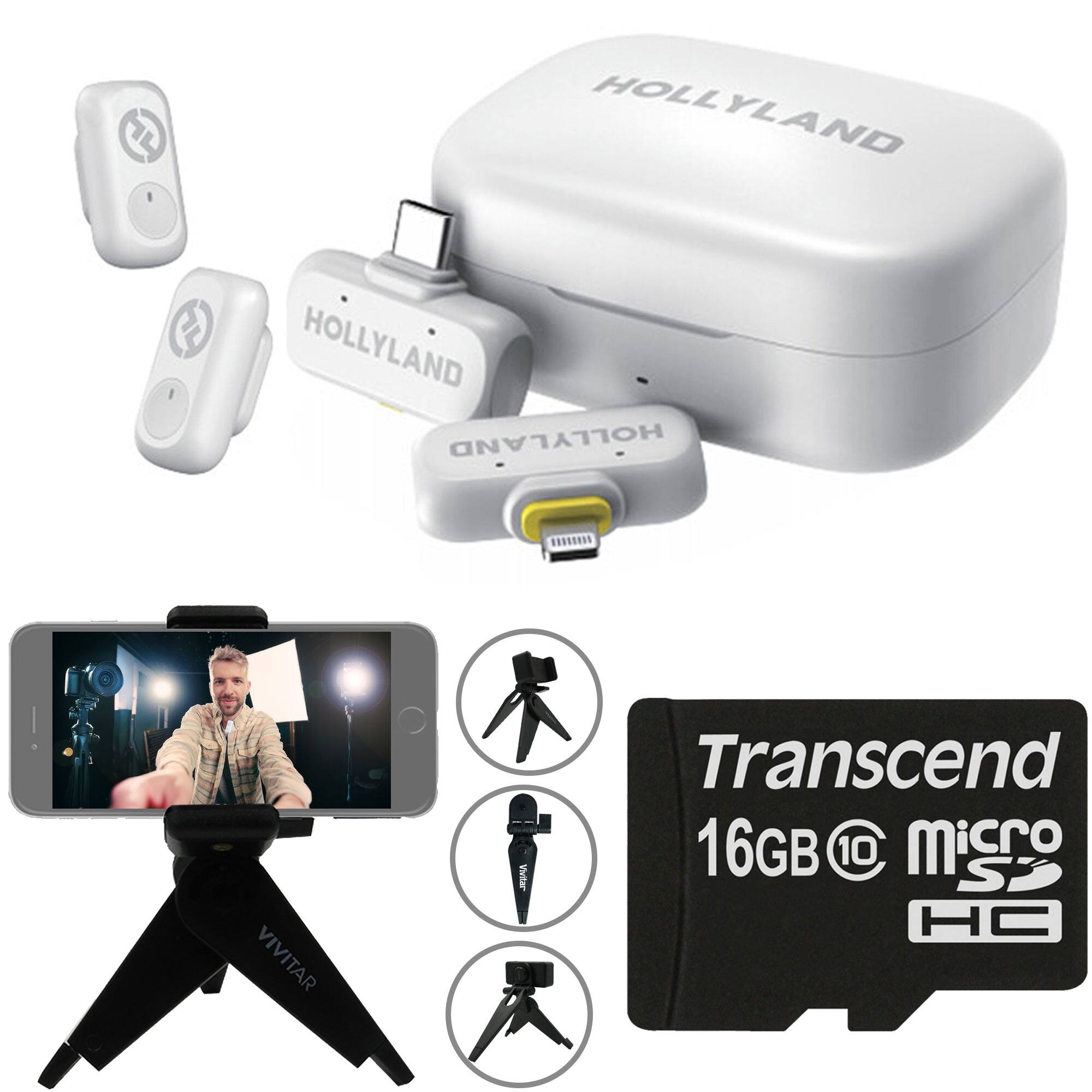 HOLLYLAND
HOLLYLAND
HOLLYLAND
VIVITAR
Transcend 16GB microSDHC