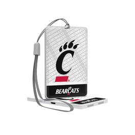 Keyscaper - Cincinnati Bearcats End Zone Pocket Bluetooth Speaker - Multicolor