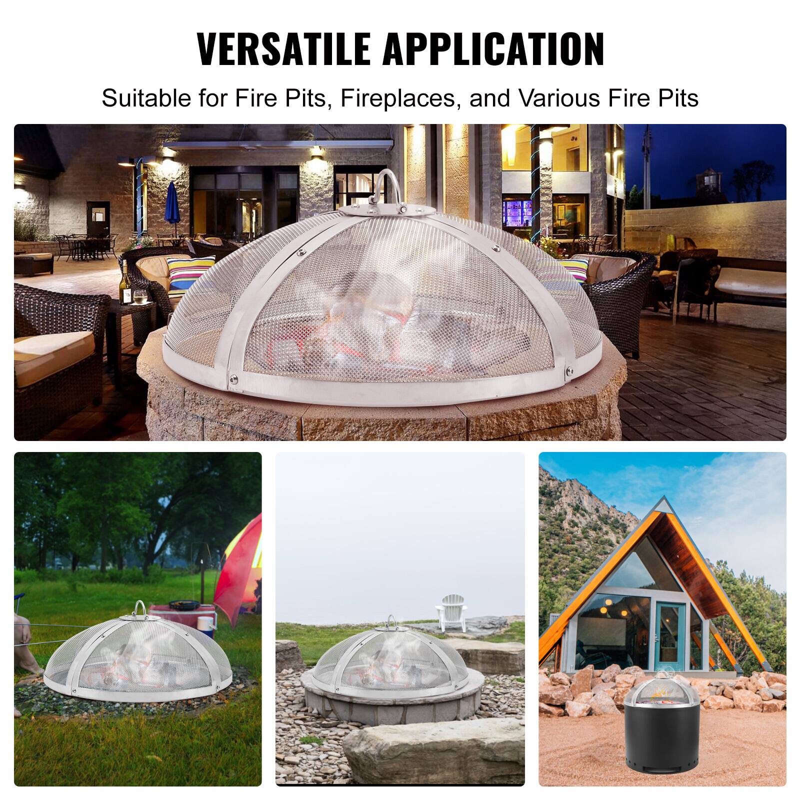 VERSATILE APPLICATION  
Suitable for Fire Pits, Fireplaces, and Various Fire Pits