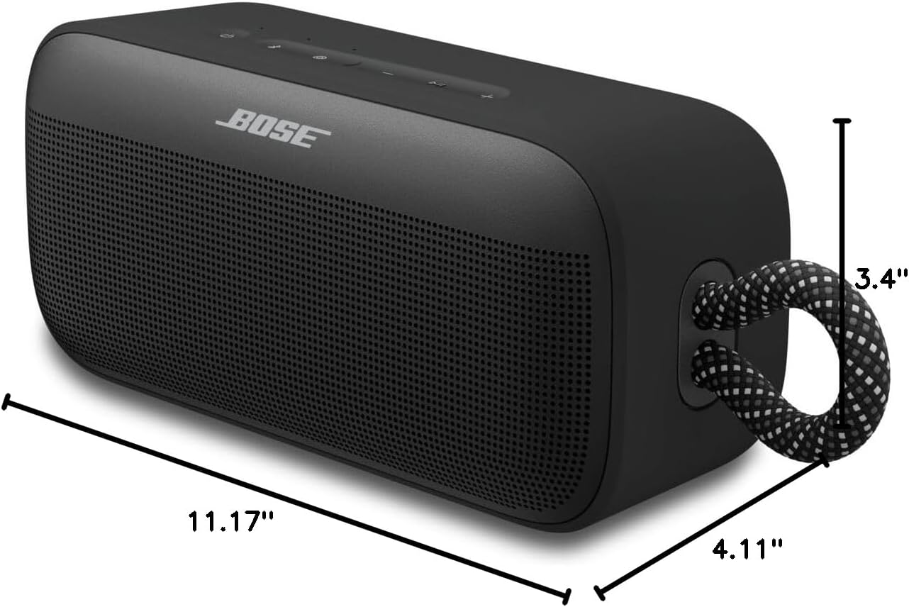 BOSE 11.17" x 3.4" x 4.11"