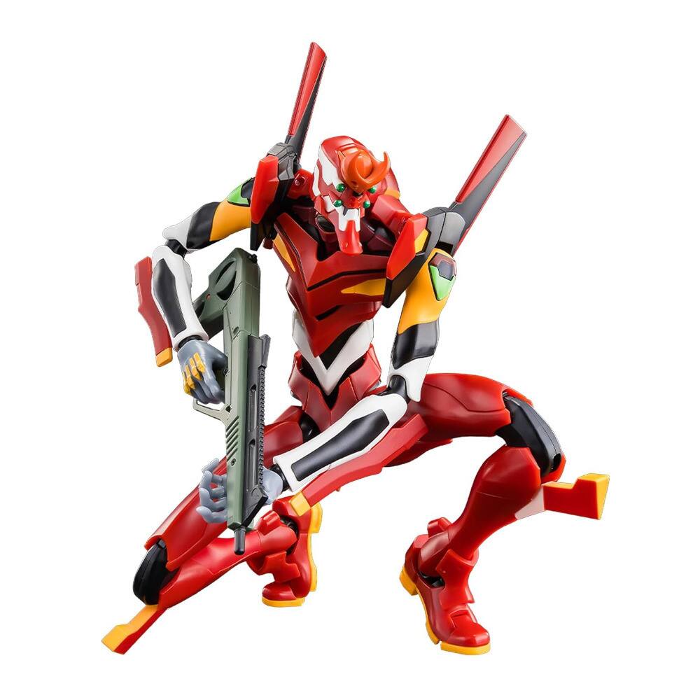 Angle. PopMarket - Blokees - Evangelion - Legend Edition - 02: Production Model-02 Model Kit   - COLLECTIBLES - Multicolor.