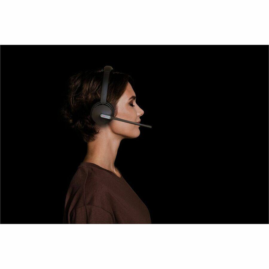 Alt View 8. Yealink - Yealink WH64 Headset - Microsoft Teams Certification - Mono - Wireless - Bluetooth/DECT - 164 ft - 20 Hz to 20 kHz - Unknown.