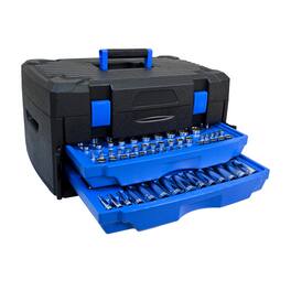 LOVMOR - Hand Tool Box with Toolset 266Pcs