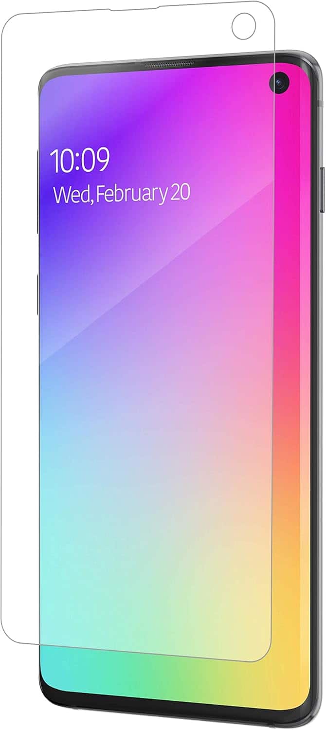 ZAGG - Screen Protector FIT Samsung Galaxy S10 Ultra VisionGuard - Clear