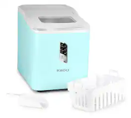 Igloo - Automatic Self-Cleaning 26-lb. Ice Maker - Aqua