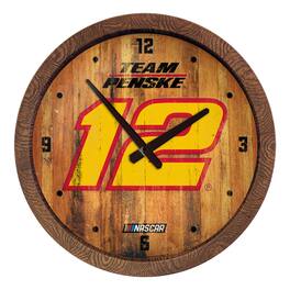 The Fan-Brand - Ryan Blaney 20.25" Barrel Top Wall Clock - Multicolor