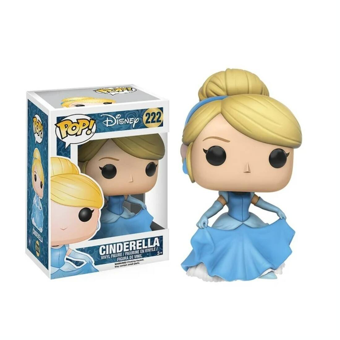 DisnEy 222 B POP! CINDERELLA FIGURINE EN VINYLE 3 VINYL DE VINIL FIGURA