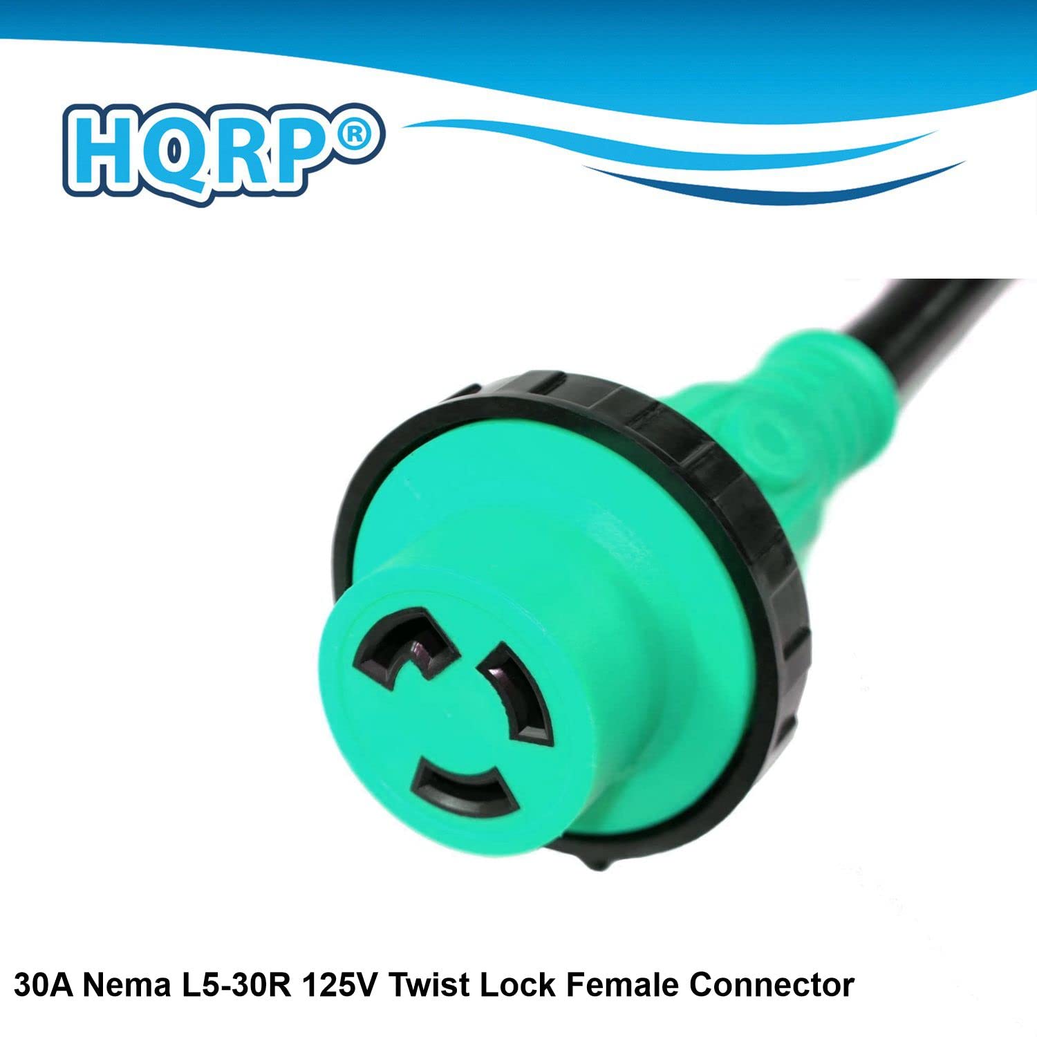 HQRP®

30A Nema L5-30R 125V Twist Lock Female Connector