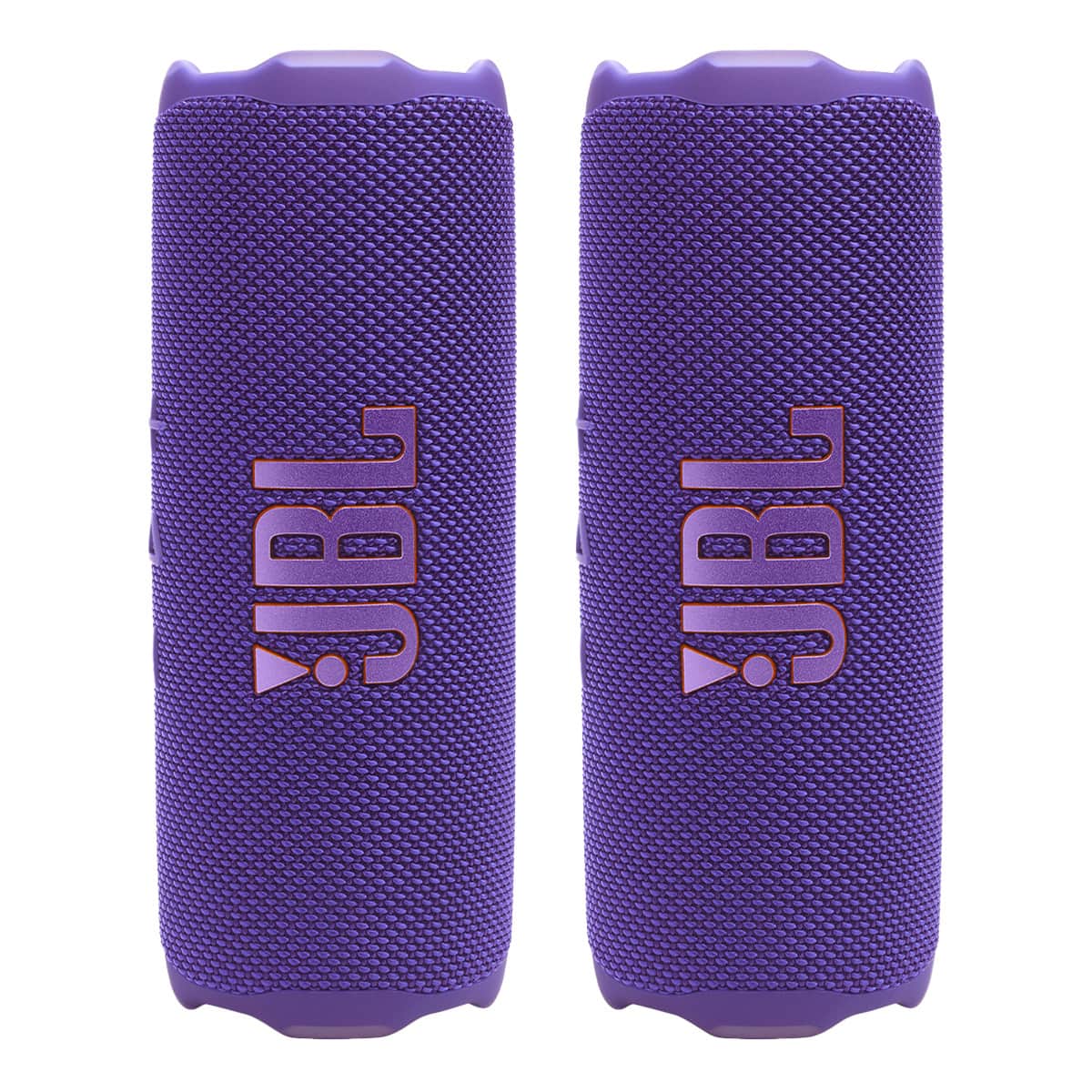 JBL - Flip 7 Waterproof Portable Speaker Bundle - Pair - Purple