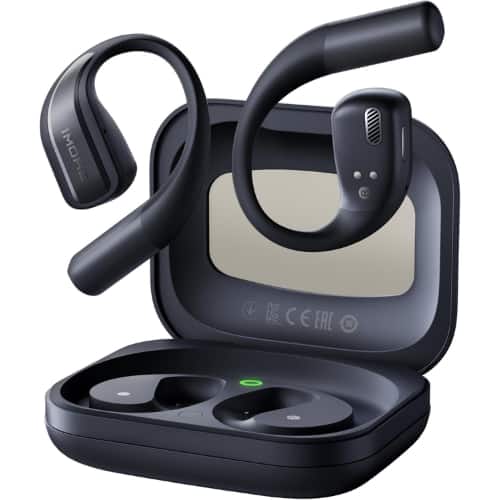 1MORE - S70 Open-Ear Headphones, True Wireless, Bluetooth, Balance AIR+, IPX5, 40H Playtime, App Control, Clear Calls, Bla