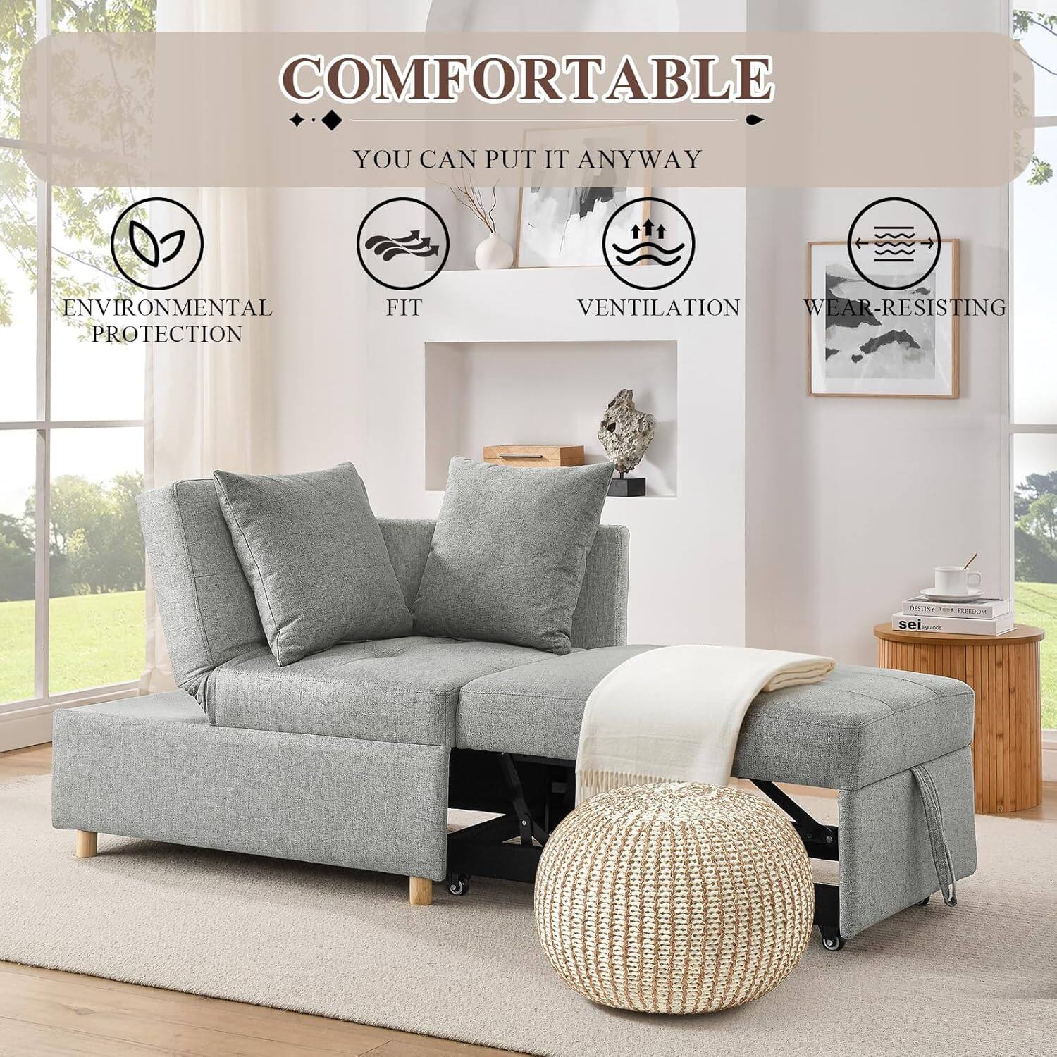 COMFORTABLE  
YOU CAN PUT IT ANYWAY

- ENVIRONMENTAL PROTECTION
- FIT
- VENTILATION
- WEAR-RESISTING