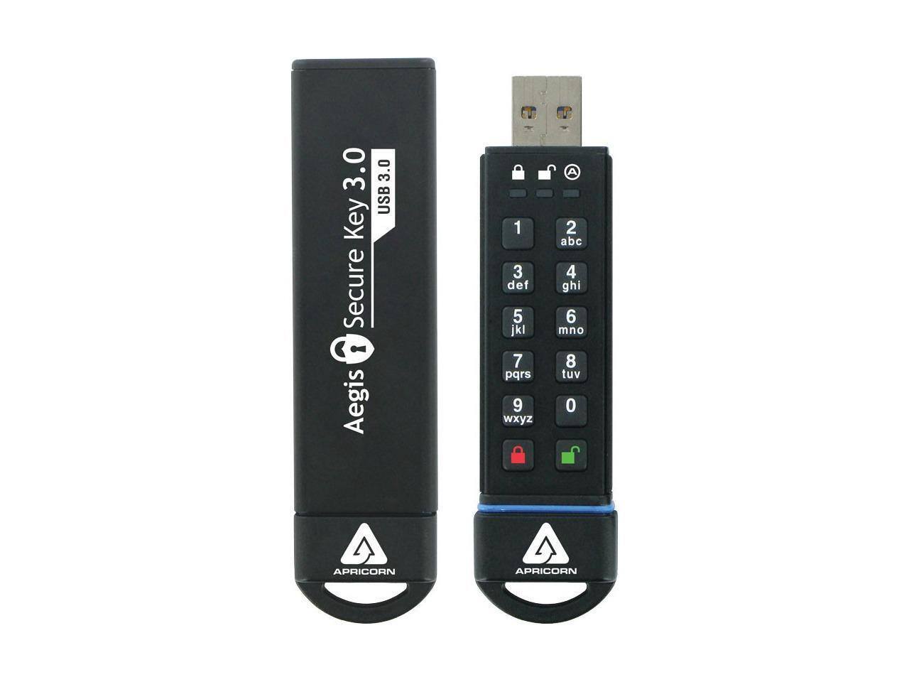 3.0 USB Key Secure - Aegis 1 def 3 jkl 5 7 pqrs 9 wxyz 2 abc 4 ghi 6 mno 8 tuv 0 C APRICORN