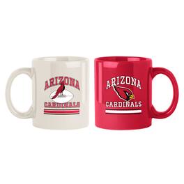 Logo Brands - Arizona Cardinals Two-Pack 15oz. Color Mug Set - Multicolor