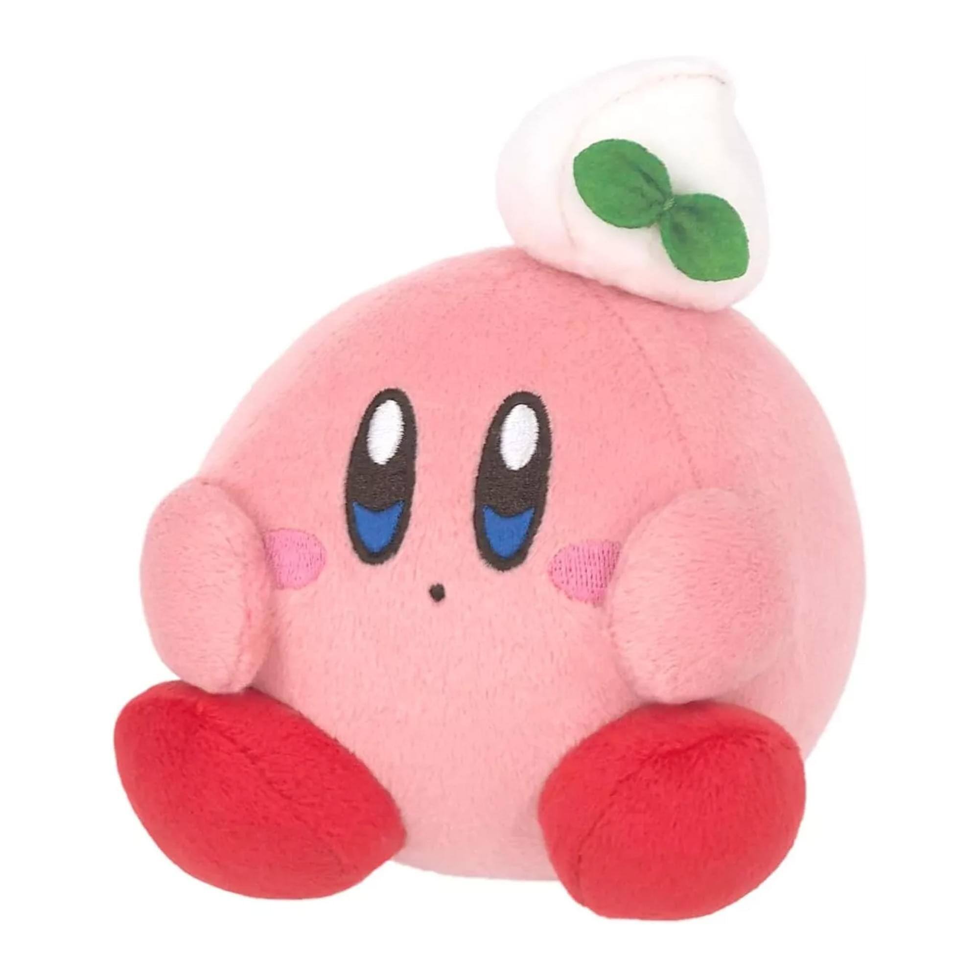Alt View 1. Little Buddy - Kirby Whipped Cream 5 Inch Collector Plush - Pink.
