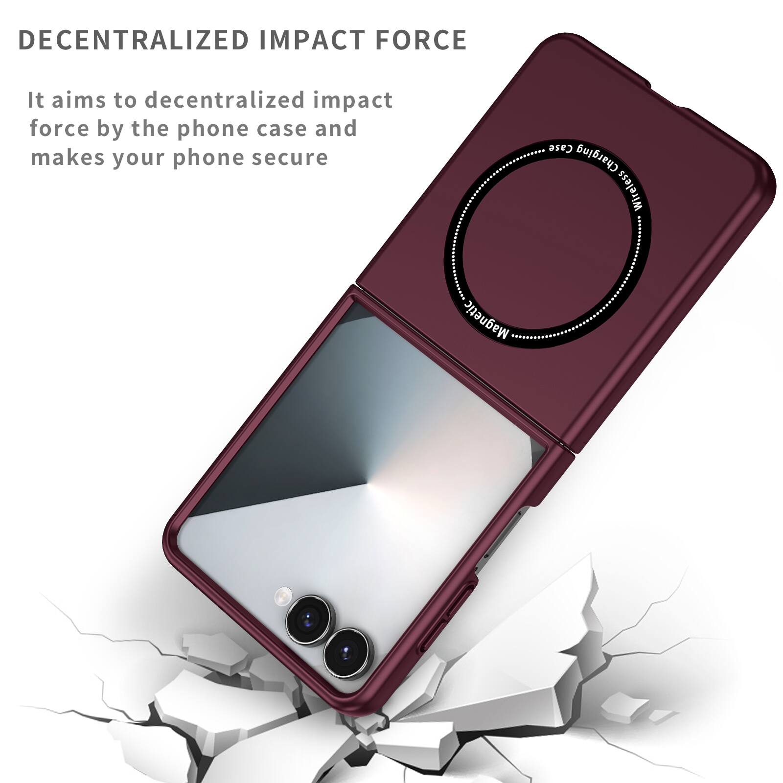 DECENTRALIZED IMPACT FORCE

It aims to decentralize impact force by the phone case and makes your phone secure

Case Charging Wireless Magnetic