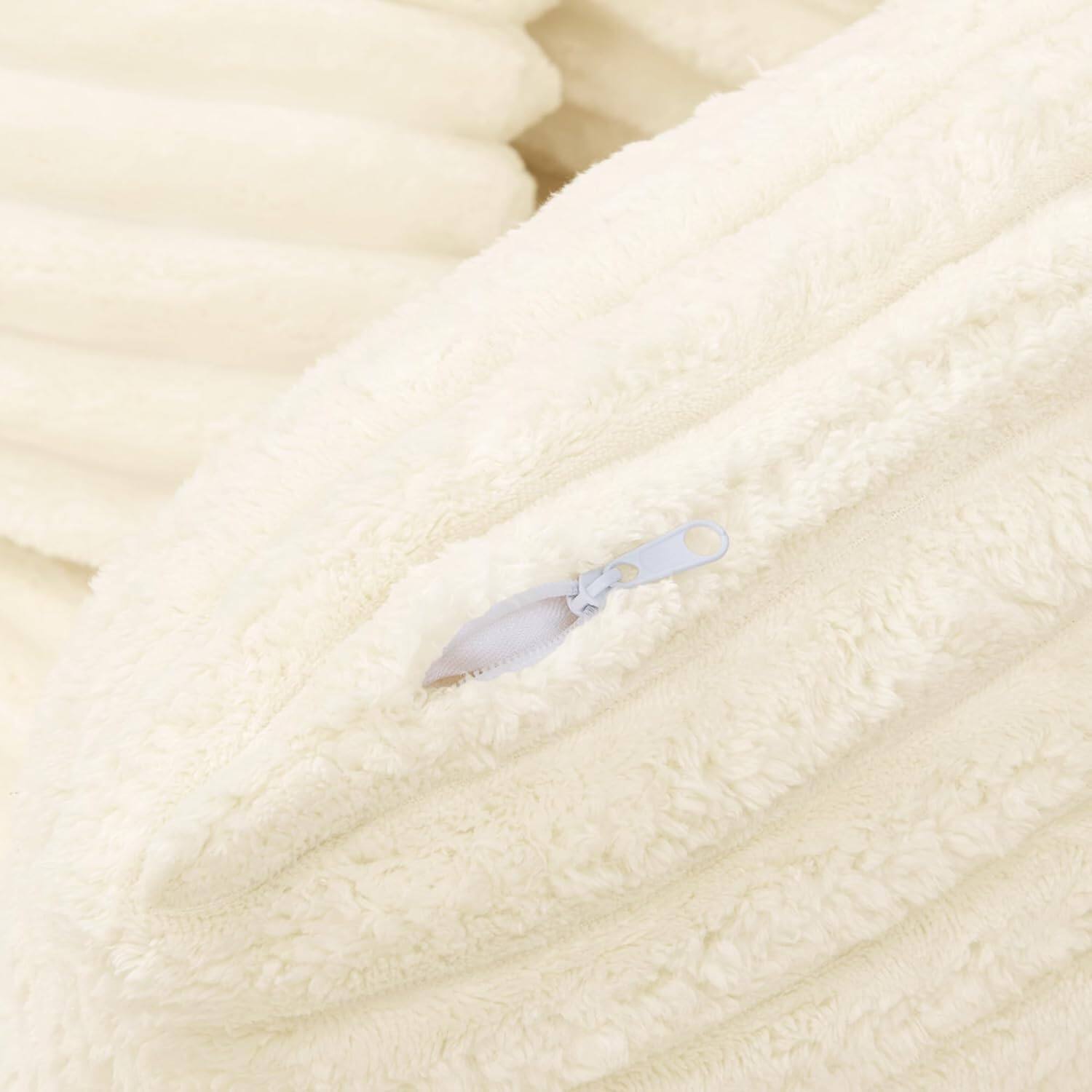 Alt View 5. Trinkets Crazed - Oversized Corduroy Compressed Chaise Lounge with High-Density Sponge - beige.