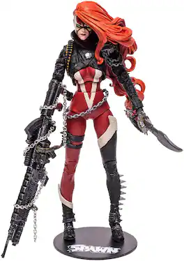 McFarlane Toys - Spawn 7 Inch Action Figure | She Spawn - Red