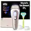 Braun IPL Pro 7 IPL Hair Removal with Venus Razor for Men & Women White ...