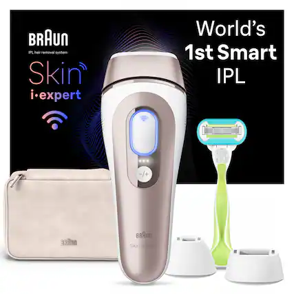 Braun Skin i-expert World's 1st Smart IPL Hair Removal System