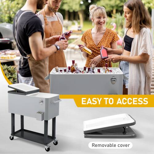 KITPHEN EASY TO ACCESS  
Removable cover