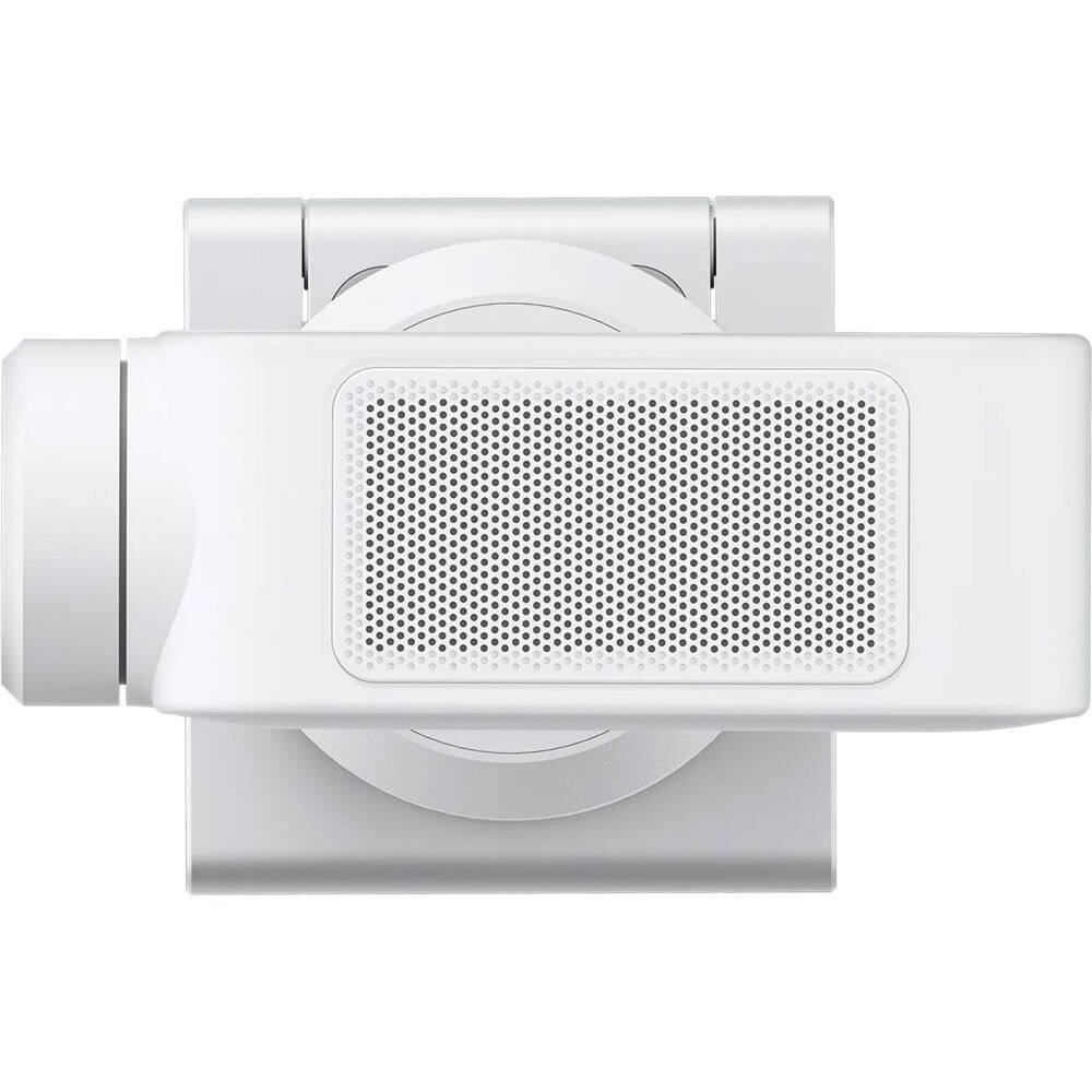 Alt View 1. Insta360 - Insta360 Link 2 - PTZ 4K Webcam (White) for PC/Mac, 1/2" Sensor, AI Tracking, AI Noise-Canceling, Gesture Control Bundle - White.