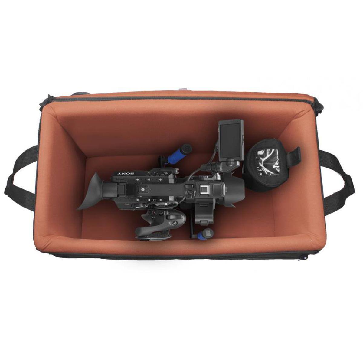 Alt View 1. Porta Brace - Porta Brace RIG Carrying Case with Off-road Wheels for Sony PXW-FS5 Camera.
