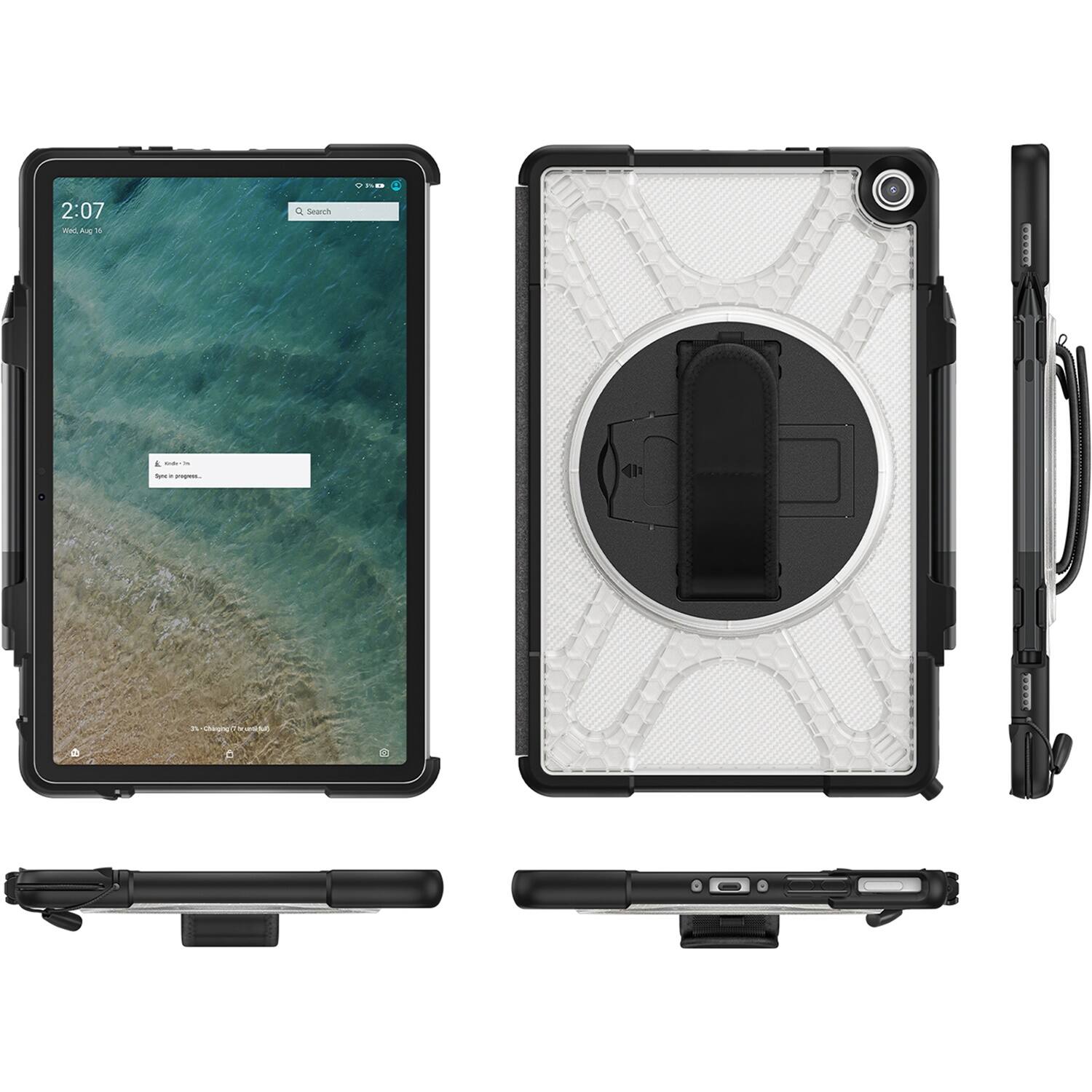 Alt View 13. SaharaCase - DEFENSE-X Series Case for Amazon Fire Max 11 (2023) - Clear.