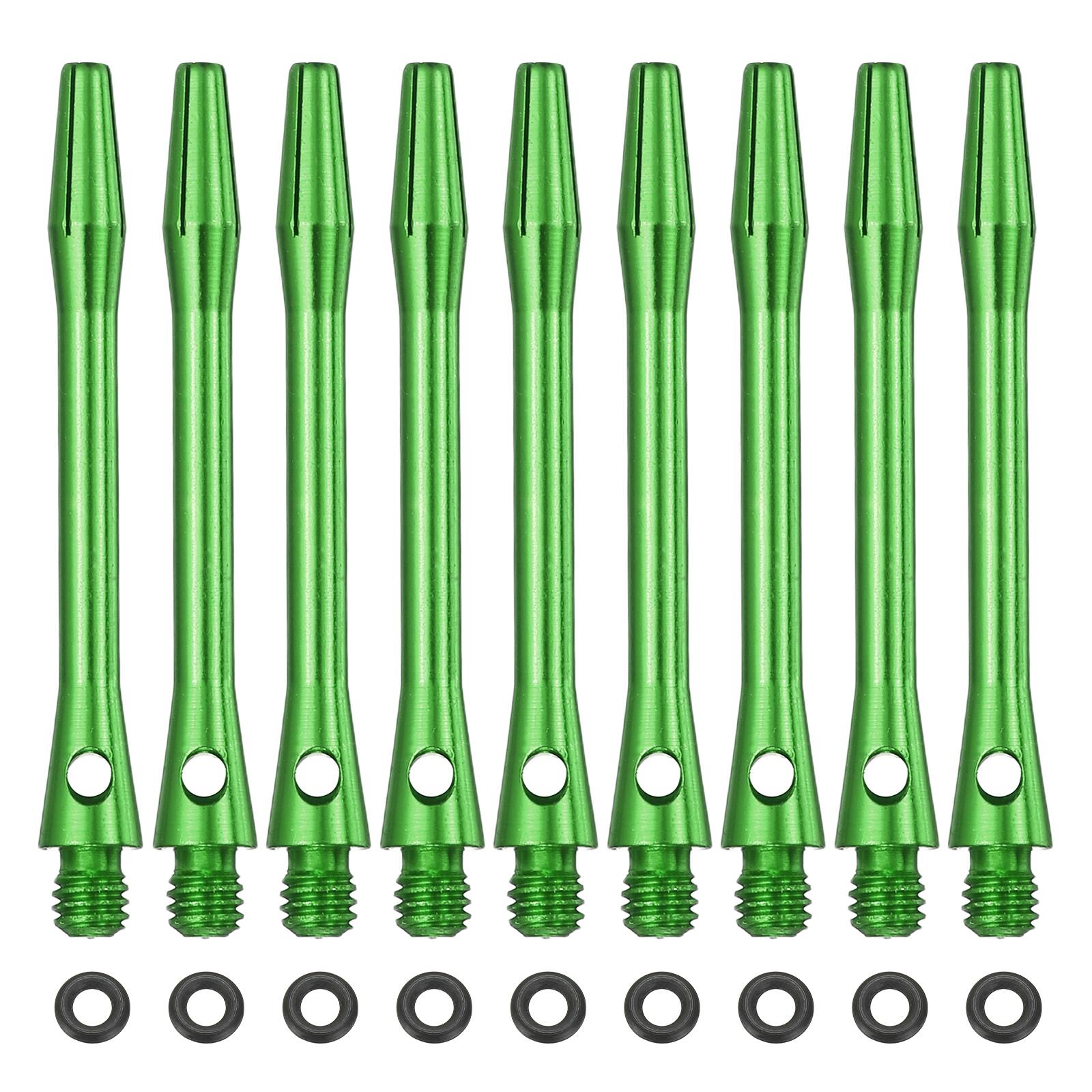 Unique Bargains - Dart Shafts for Steel Tip, Medium 2BA Thread Aluminum Shaft Set, 45mm & 39 Set - Fits Darts Training/Sharpener - Green price history on PriceWatchPro
