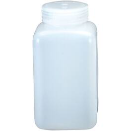 Nalgene - HDPE Wide Mouth Square Bottle - 32 oz. - White