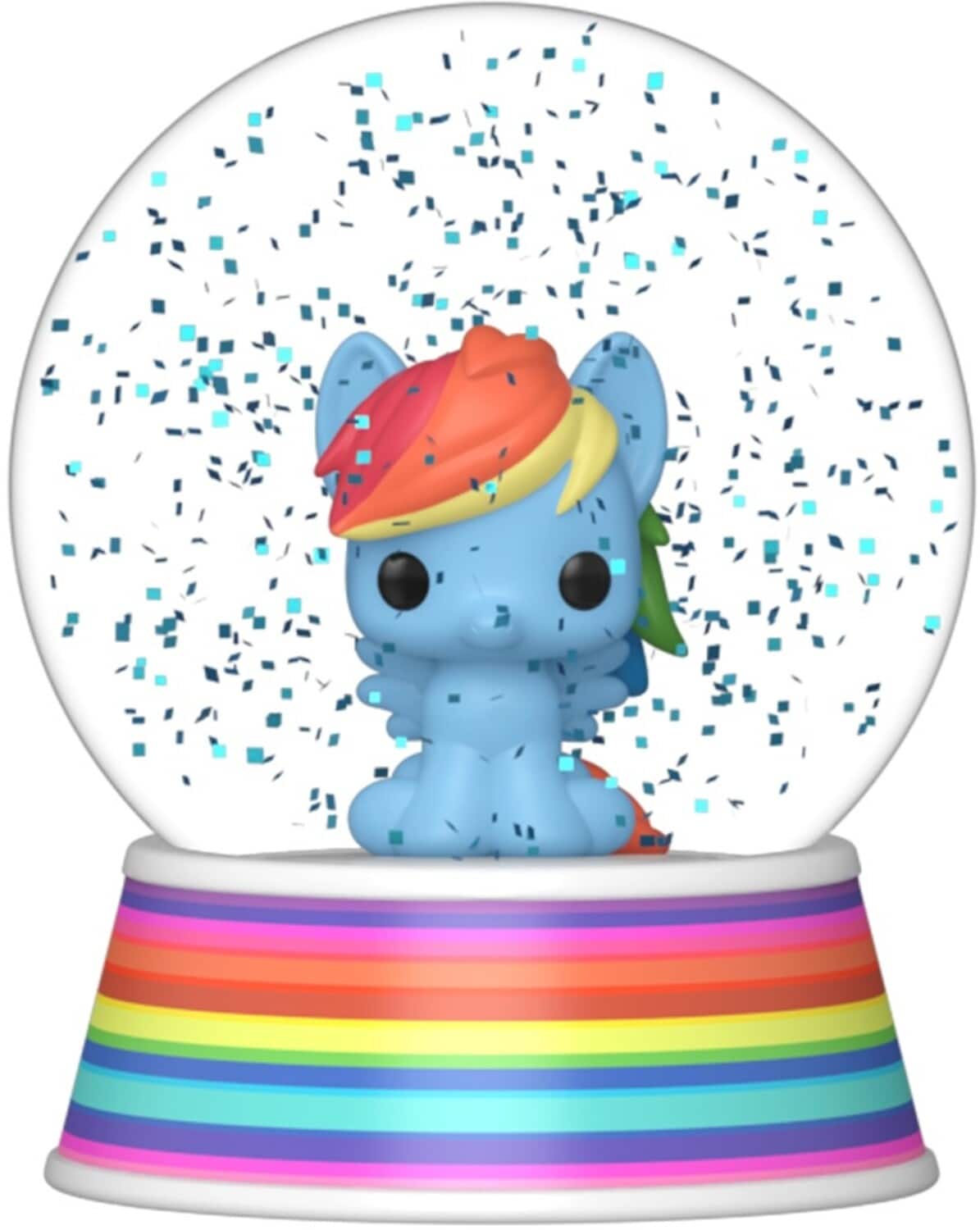 Funko - POP! Mini Glitter Globe: My Little Pony - Rainbow Dash (MLP) - COLLECTIBLES - Multicolor price history on PriceWatchPro