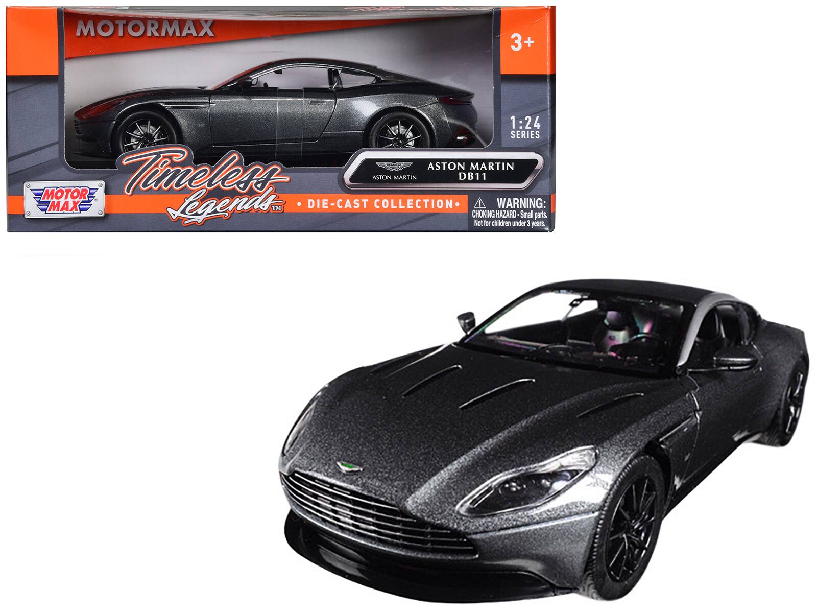 Aston Martin DB11 Silver 1/24 Diecast Model Car by Motormax price history on PriceWatchPro