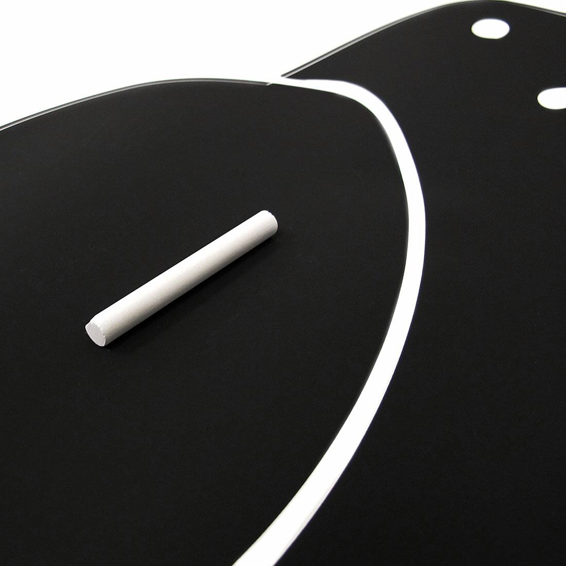 Alt View 1. Zeckos - Childrens Chalkals Alien Invasion UFO Spaceship Chalkboard Kids Room Wall Decals - Black.