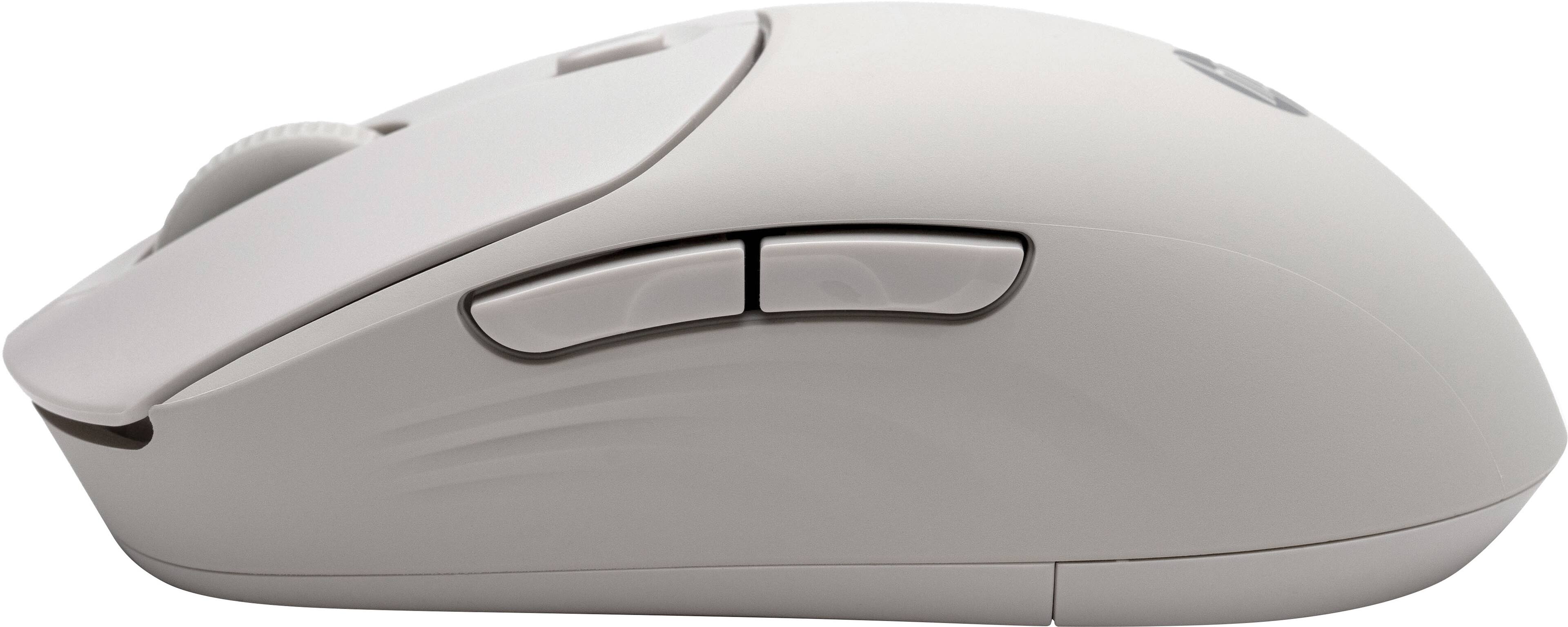 Left. HP - 400 Quiet Wireless Bluetooth Ambidextrous Mouse - Maple.