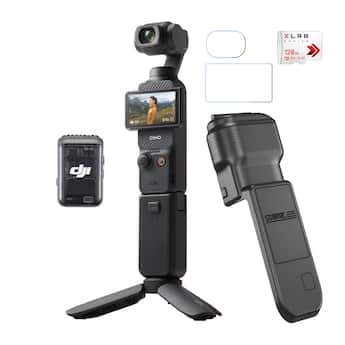 DJI Osmo Pocket 3 Creator Combo Bundle with 128GB microSD Card and DJI Osmo Pocket 3 Creator Combo Bundle with 128GB microSD Card and