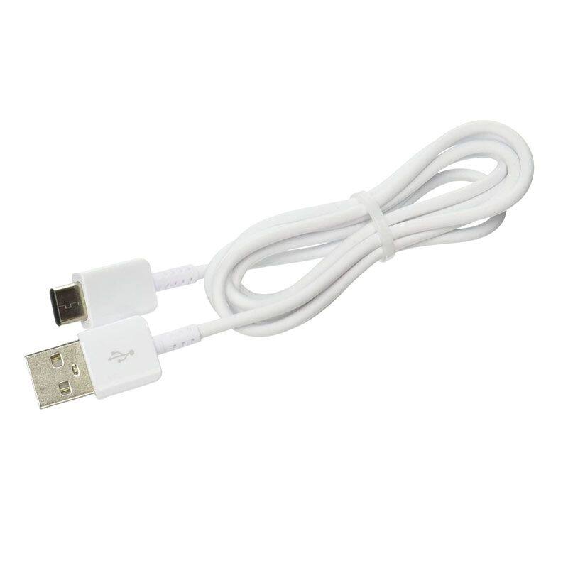 Angle. Samsung - Samsung 3.3' Usb Type A-to-usb Type C Device Cable - S10/s10e/s10s/ S9/s9+/note 9/s8/s8+ - Bulk Packaging - White - White.