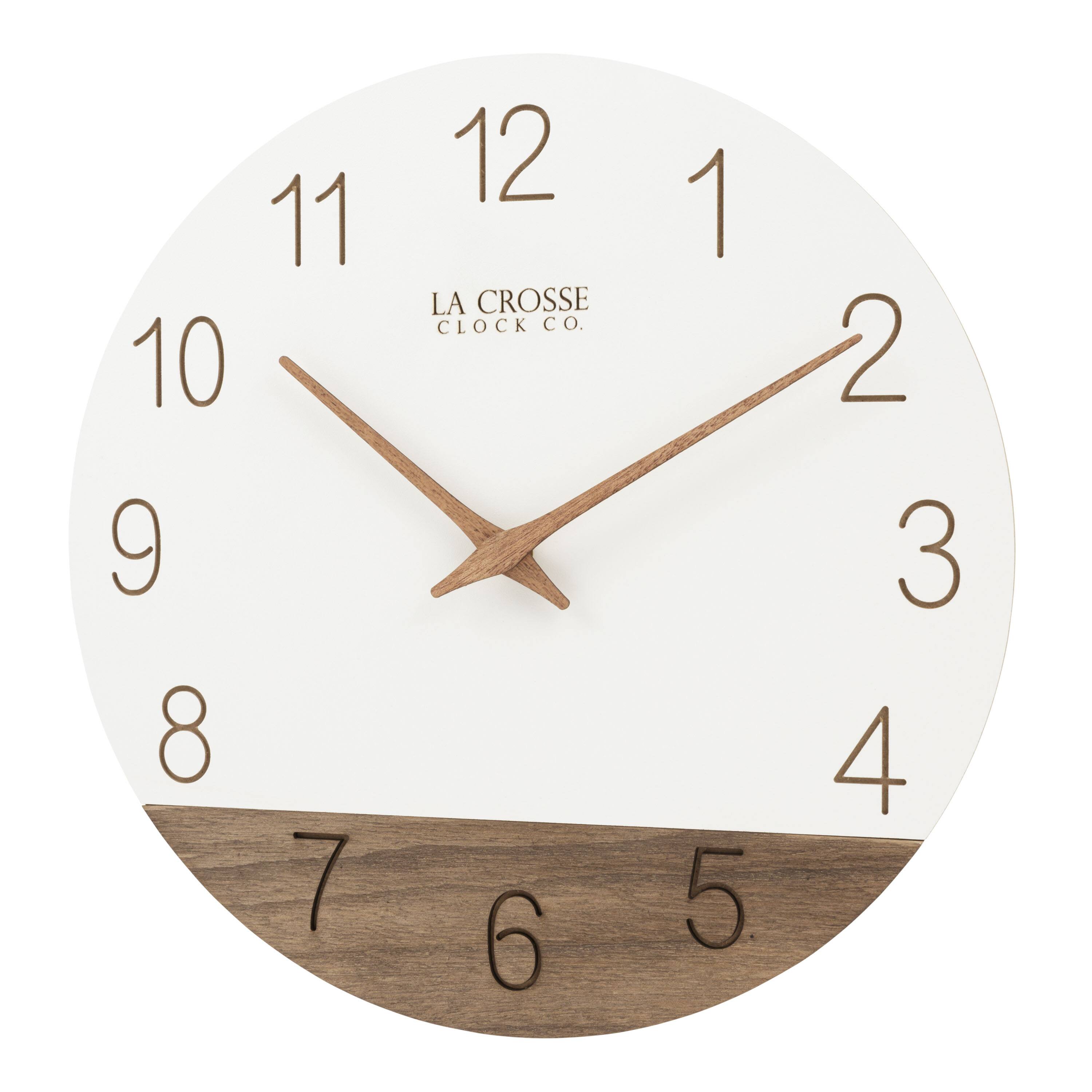 11 10 9 8 7 12 LA CROSSE CLOCK CO. 6 1 5 2 3 4