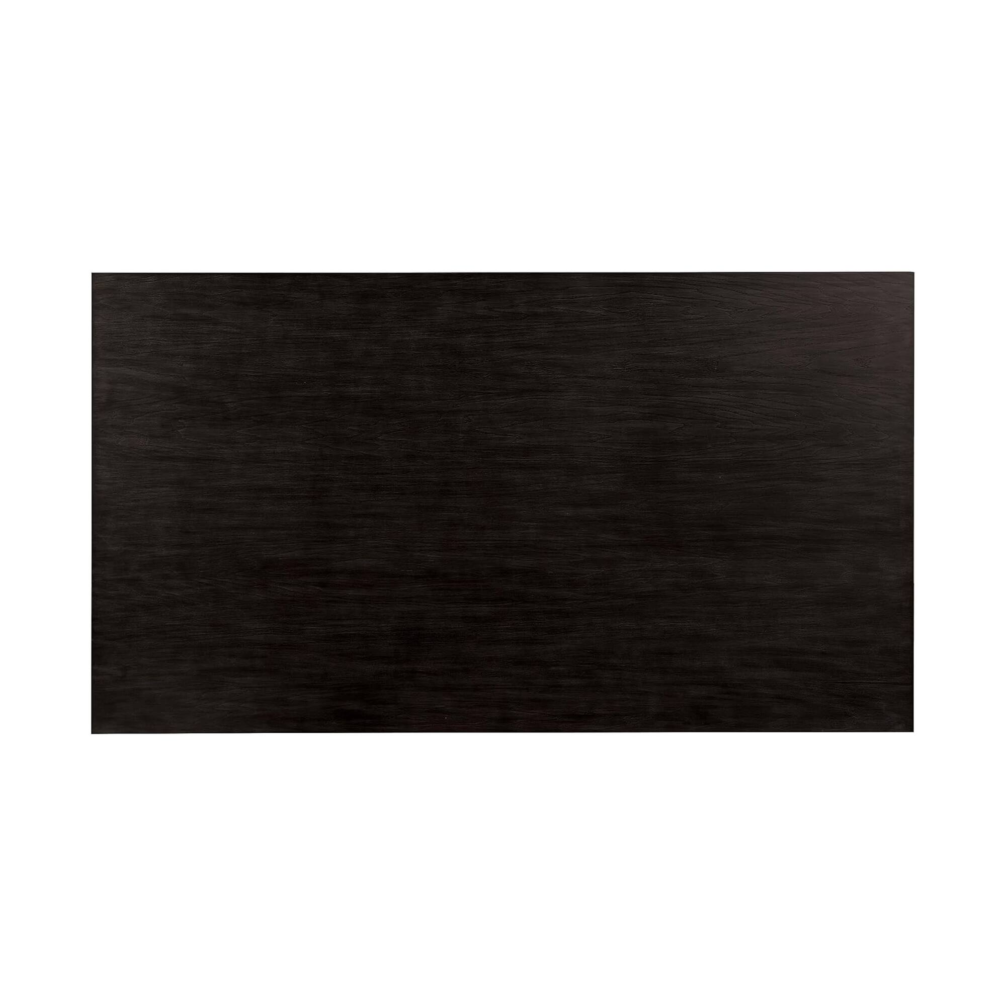 Alt View 3. Manhattan Lane - Renu 7pc Dining Table and Chair Set, 72 Inch Top, Gray Linen, Black - Black, Gray.