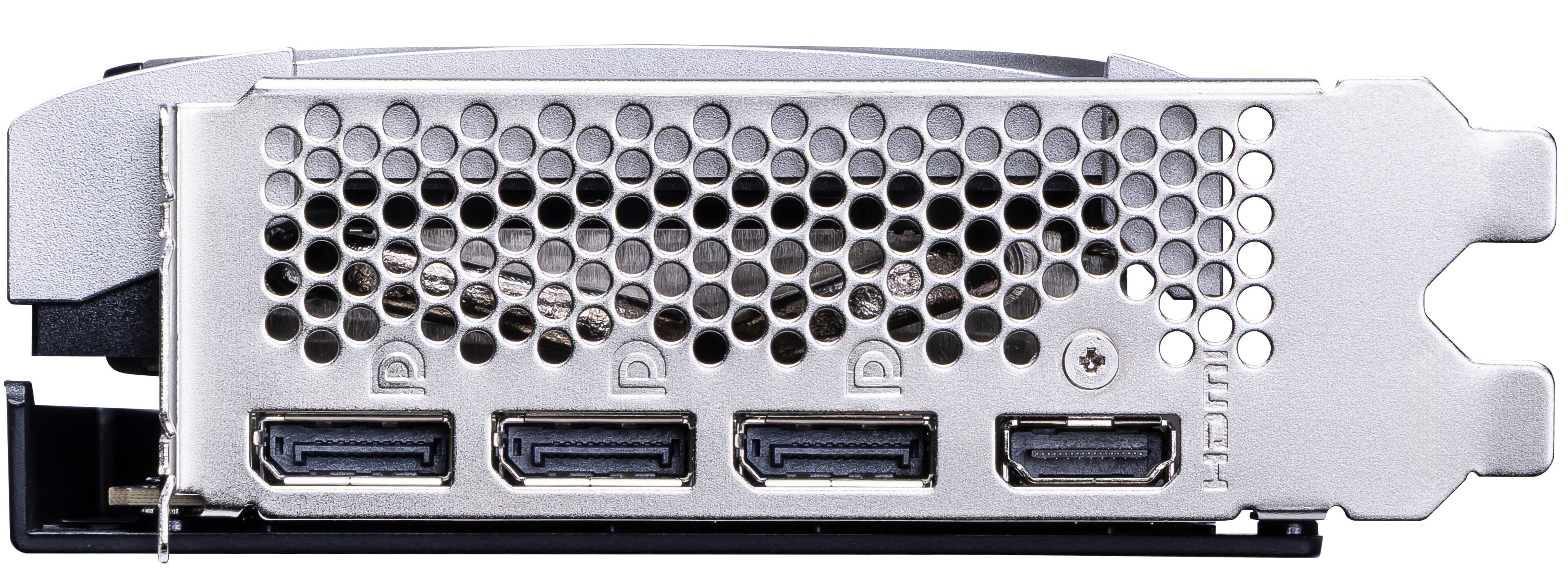 Alt View 4. MSI - NVIDIA GeForce RTX 5060 Ti 8GB GDDR7 VENTUS 3X OC Edition PCI Express 5.0 Graphics Card - Black/Sliver.