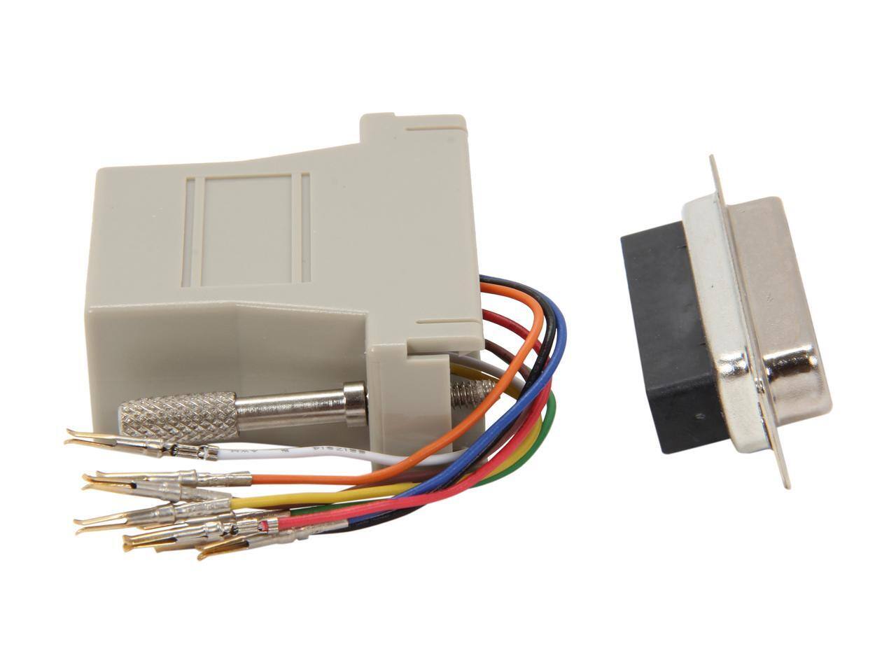Alt View 2. StarTech.com - StarTech.com GC258FF DB25 to RJ45 Modular Adapter - F/F.