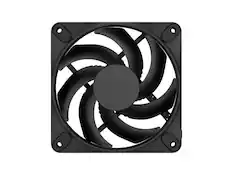 Front. Fractal Design - Momentum 12 Cooling Fan - Black.