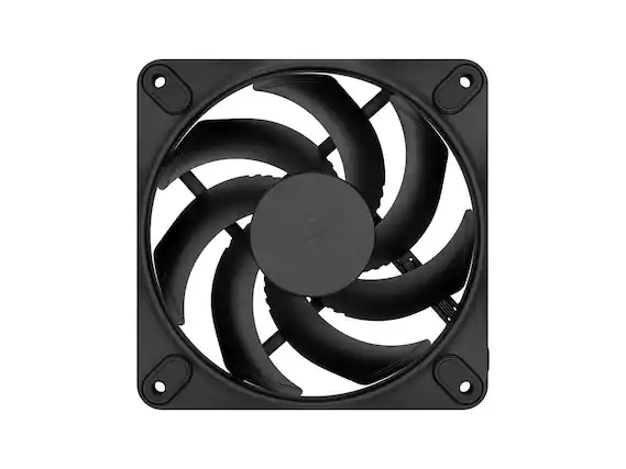 Front. Fractal Design - Momentum 12 Cooling Fan - Black.