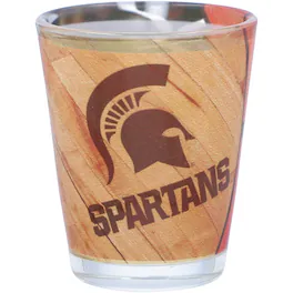 Indigo Falls - Michigan State Spartans 2oz. Basketball Collector Shot Glass - Multicolor