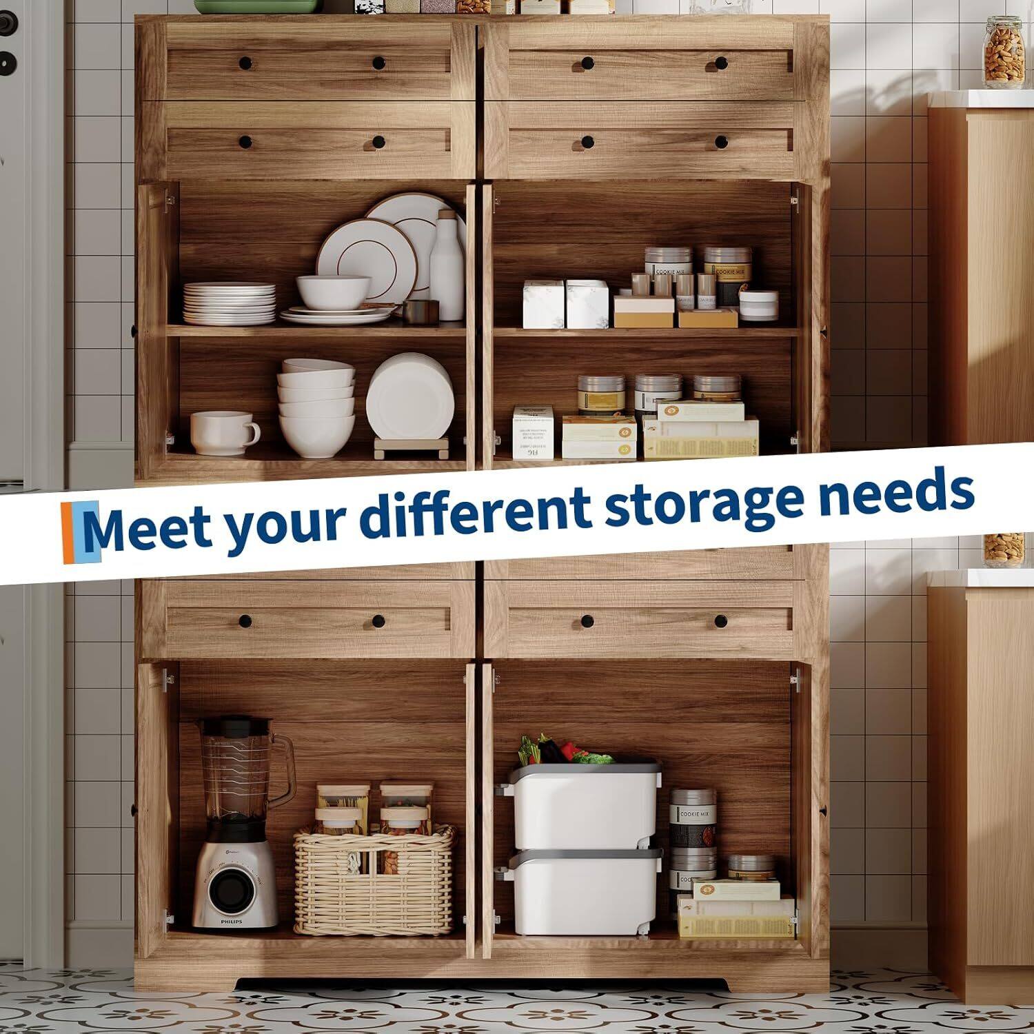 Meet your different storage needs